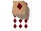 Harlequin Suits Diamonds Hearts Spades Clubs Temporary Tattoo Water Resistant Fake Body Art Set Collection (1 Sheet)